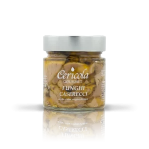 conserva funghi caserecci in olio extravergine di oliva oleificio cericola
