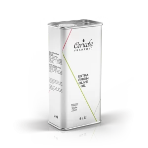 olio extravergine di oliva blend denocciolato latta 5l oleificio cerciola