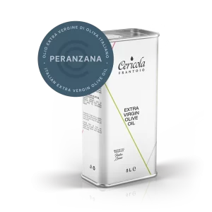 olio extravergine di oliva peranzana denocciolato latta 5l oleificio cericola