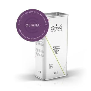 olio extravergine di oliva superintensivo oliana denocciolato latta 5l oleificio cericola
