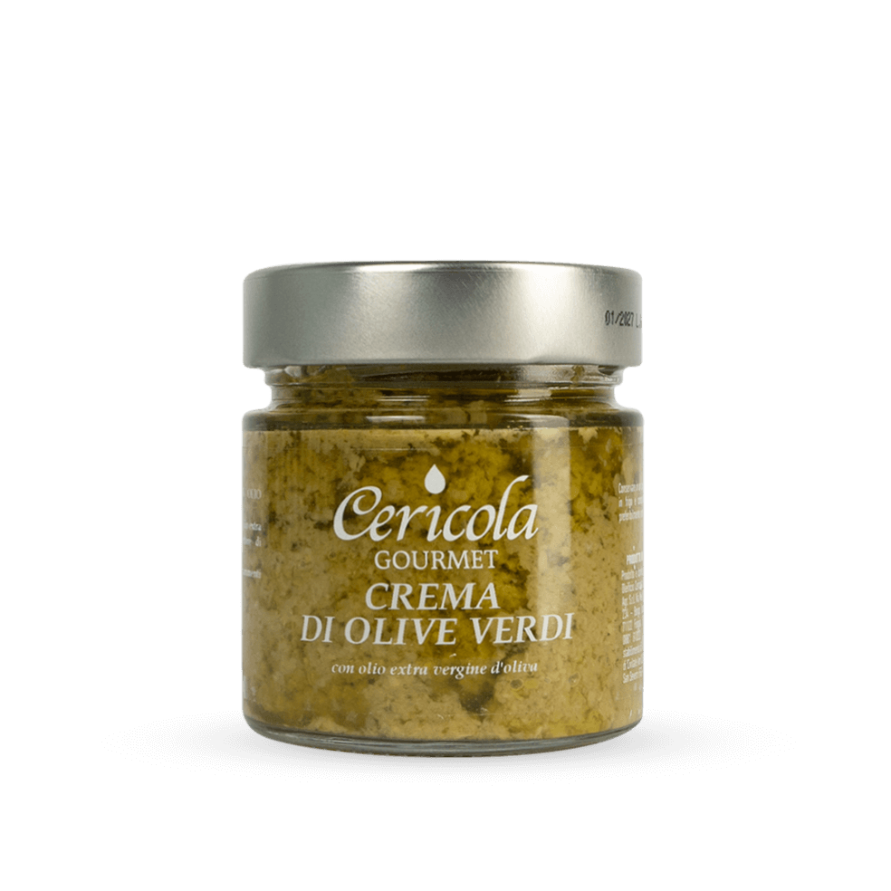 crema di olive verdi cericola